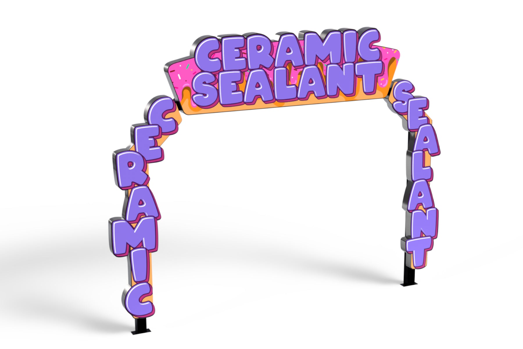 Edge Arch Custom Die-Cut