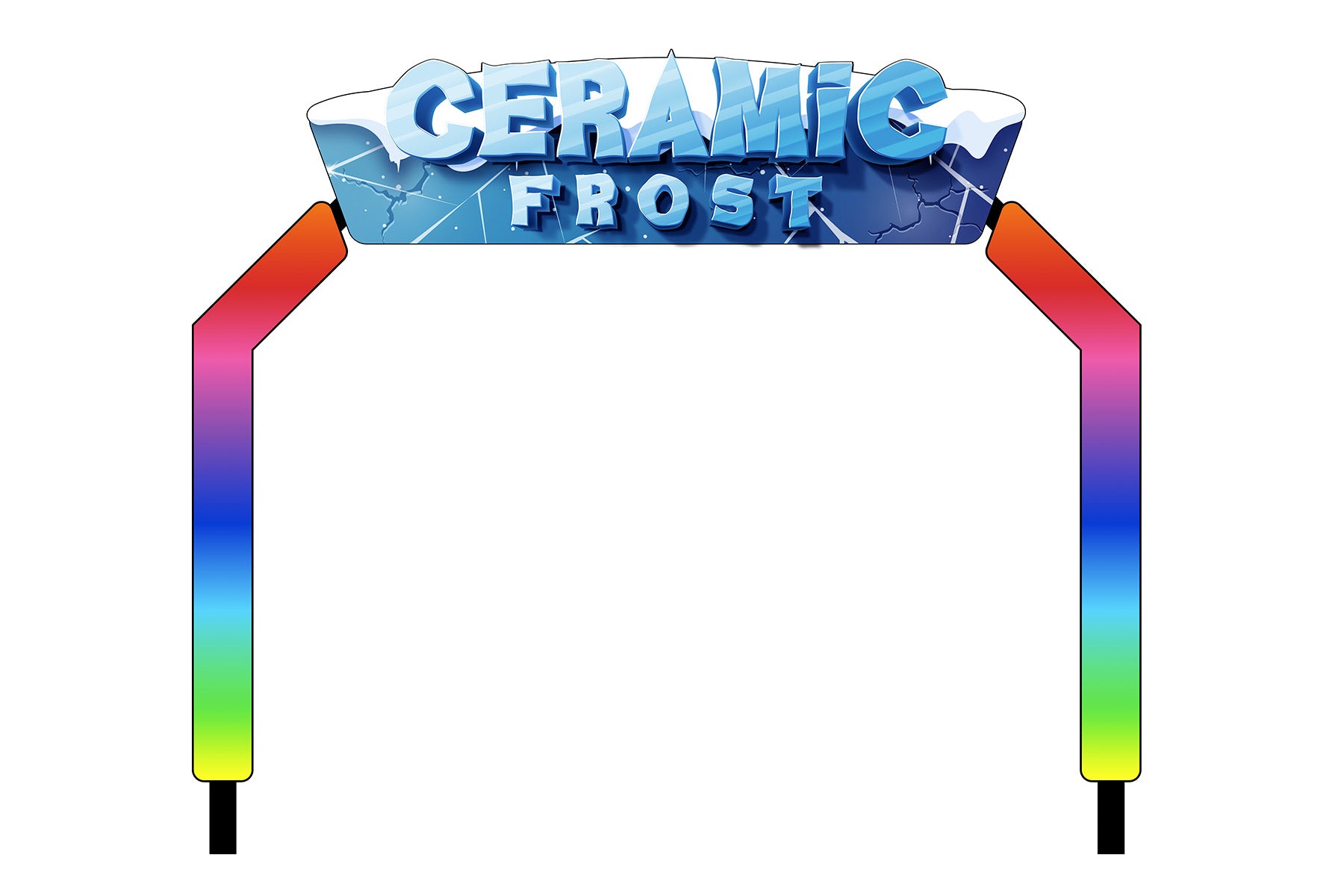 Edge Arch with Rainbow Glow Legs