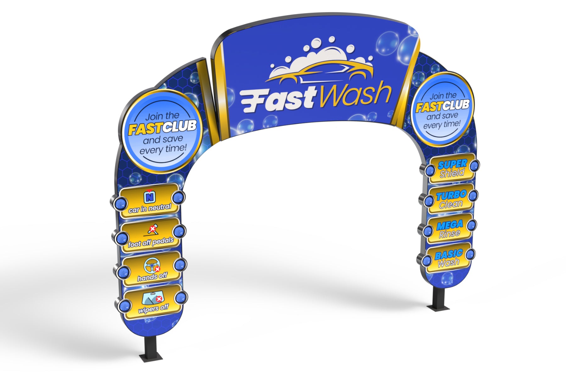 Freedom Arch Fully-Lit