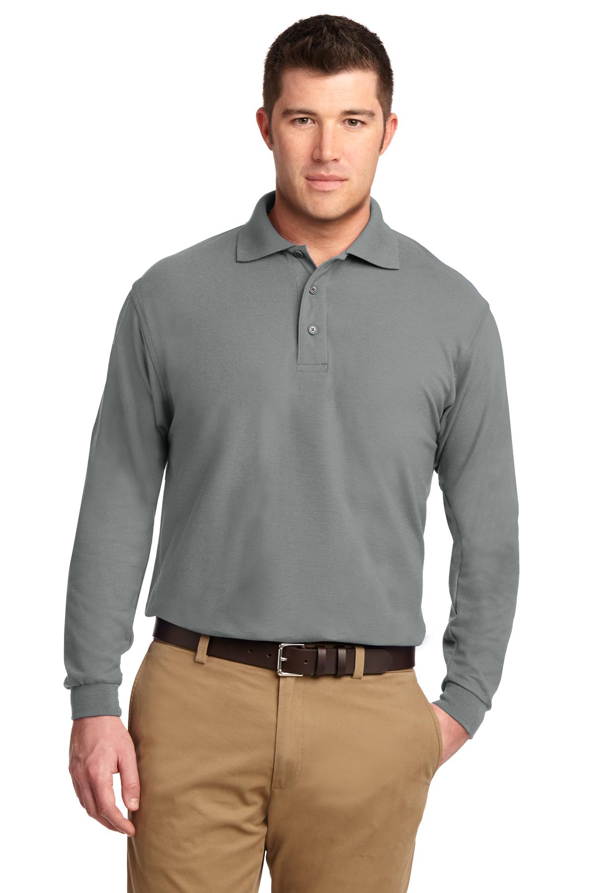 Port Authority ® Silk Touch™ Long Sleeve Polo. K500LS