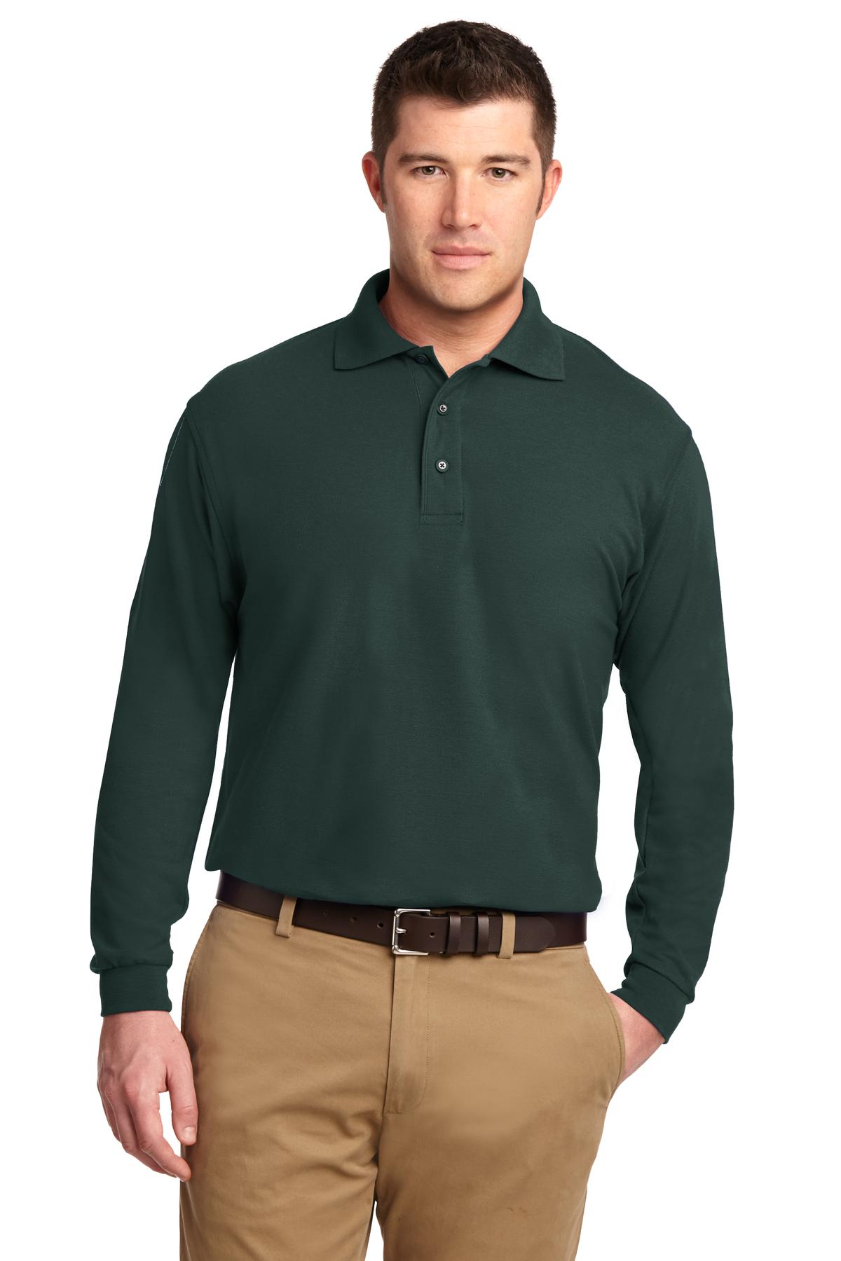 Port Authority ® Silk Touch™ Long Sleeve Polo. K500LS
