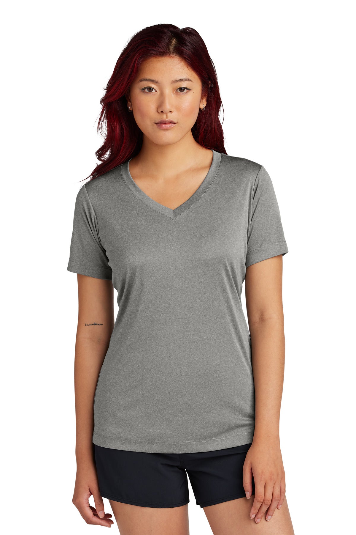 Sport-Tek ® Women's PosiCharge ® Competitor™ V-Neck Tee. LST353