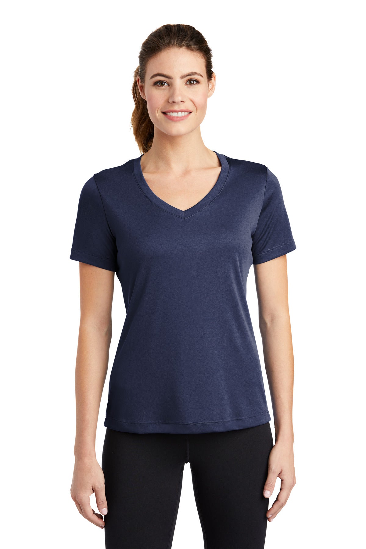 Sport-Tek ® Women's PosiCharge ® Competitor™ V-Neck Tee. LST353