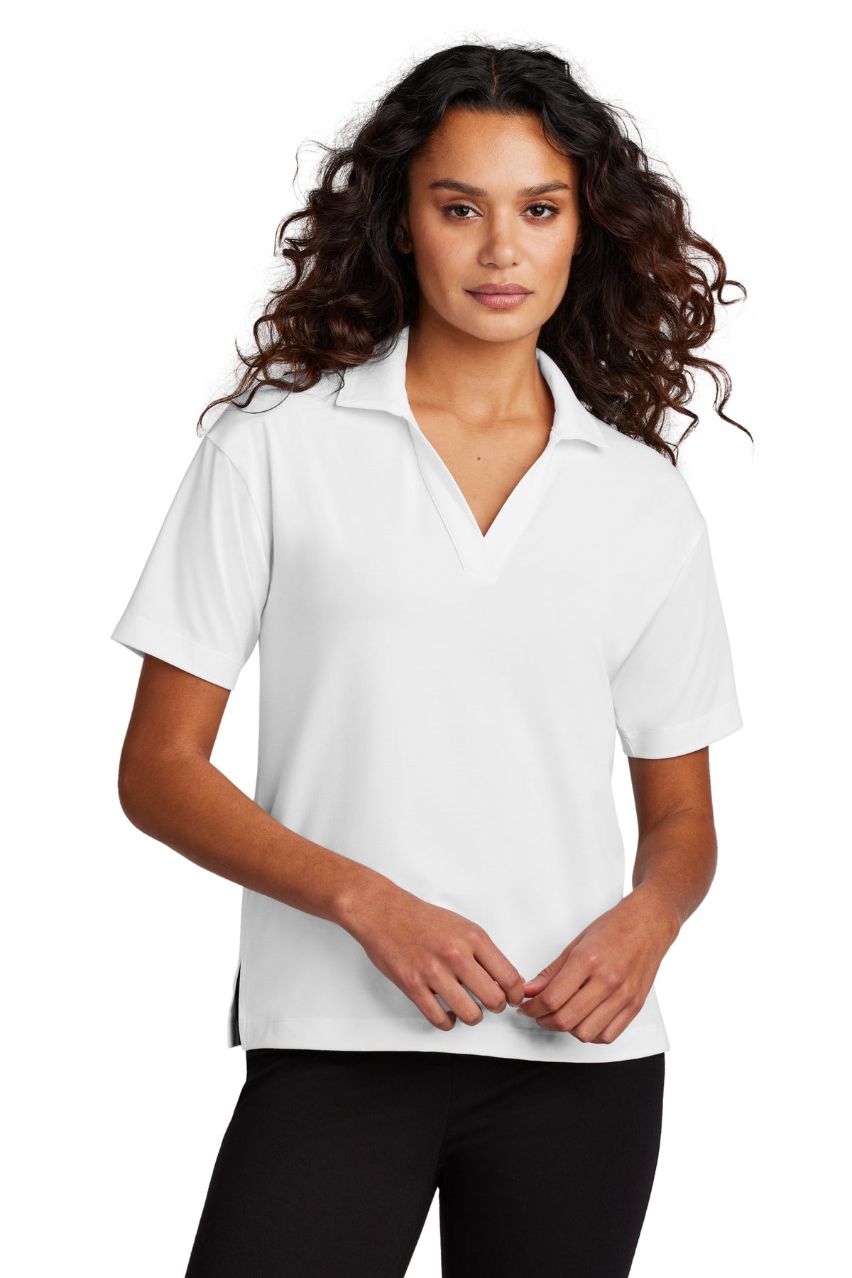 Mercer+Mettle ® Women's Stretch Jersey Polo MM1015