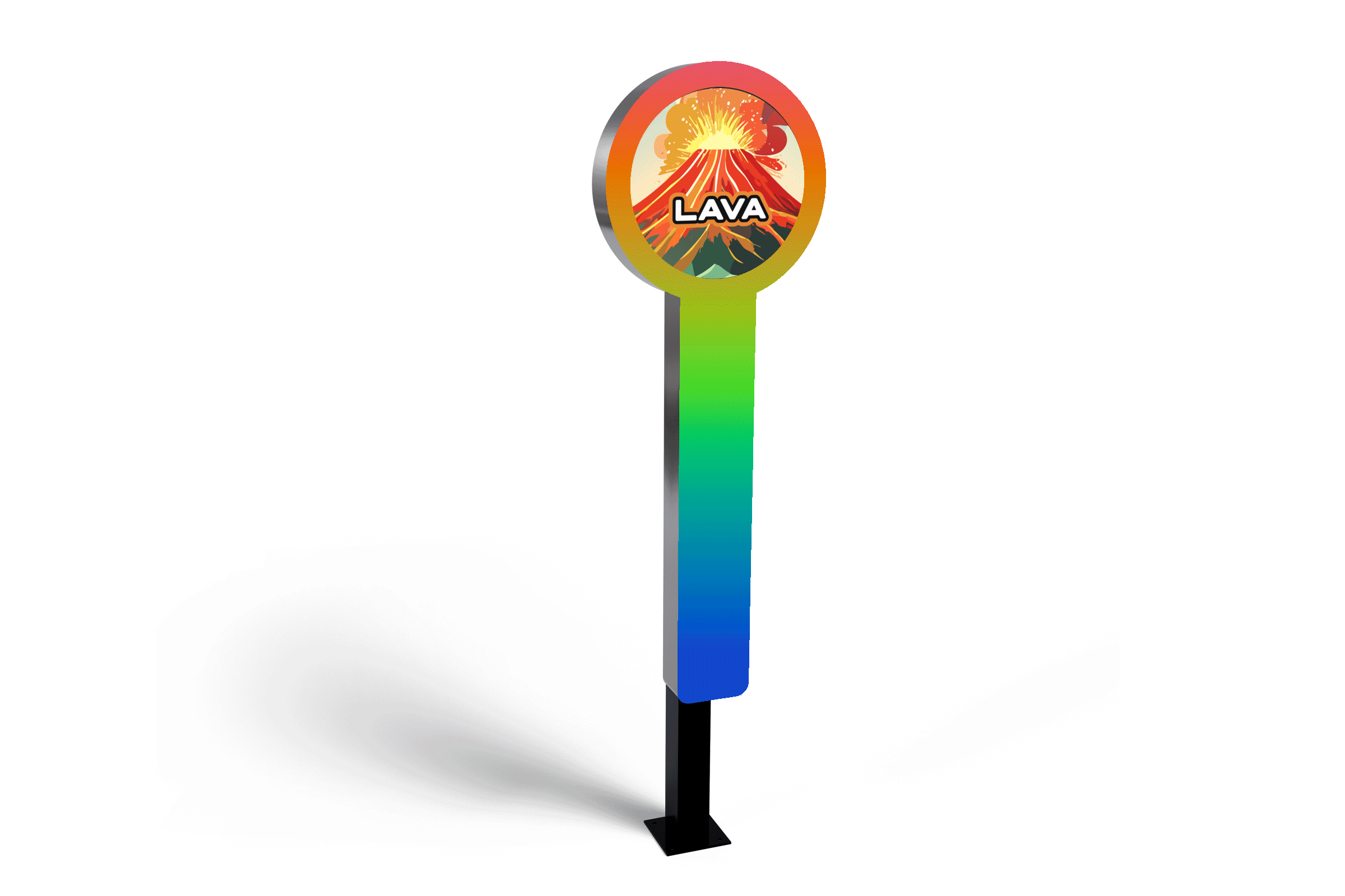 Rainbow Glow Pop XL Tunnel Fixture