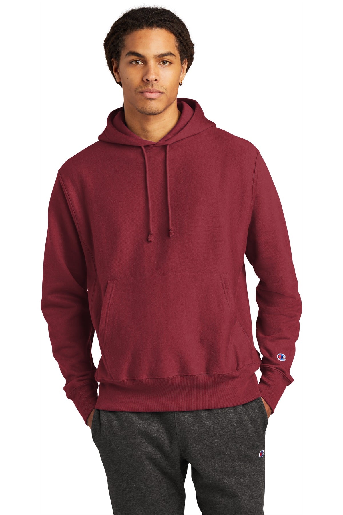Champion ® Reverse Weave ® Hooded Sweatshirt S101