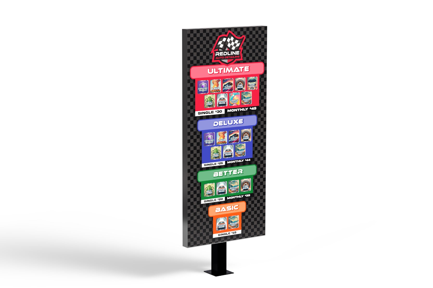 Big Tower Menu