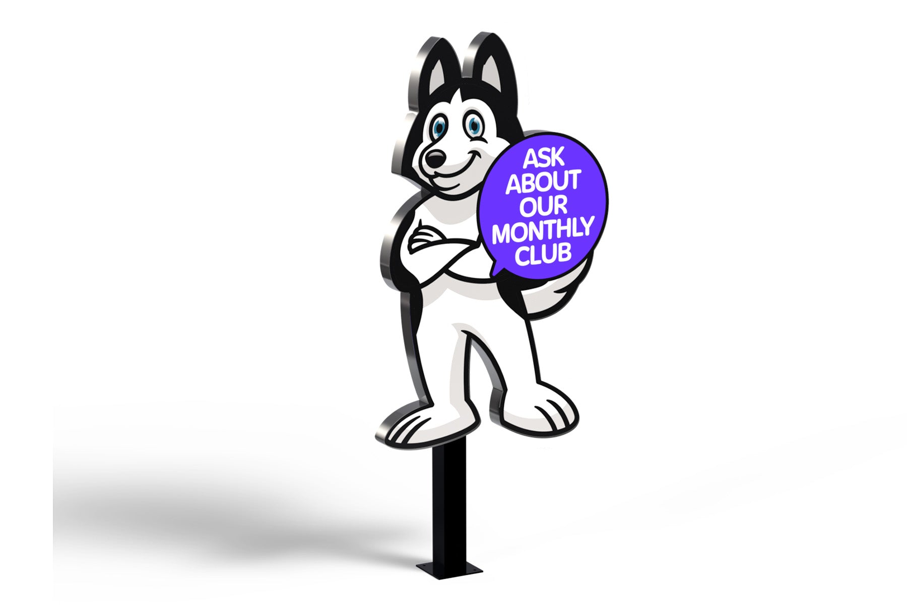 Mascot Sign
