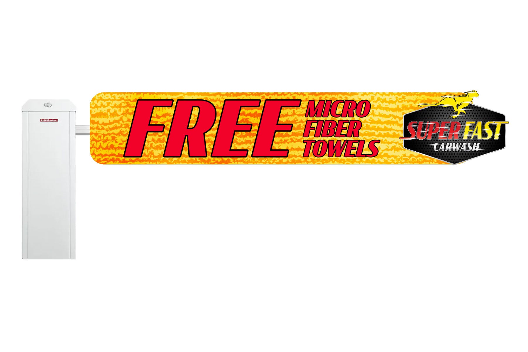 Gate Arm Banner