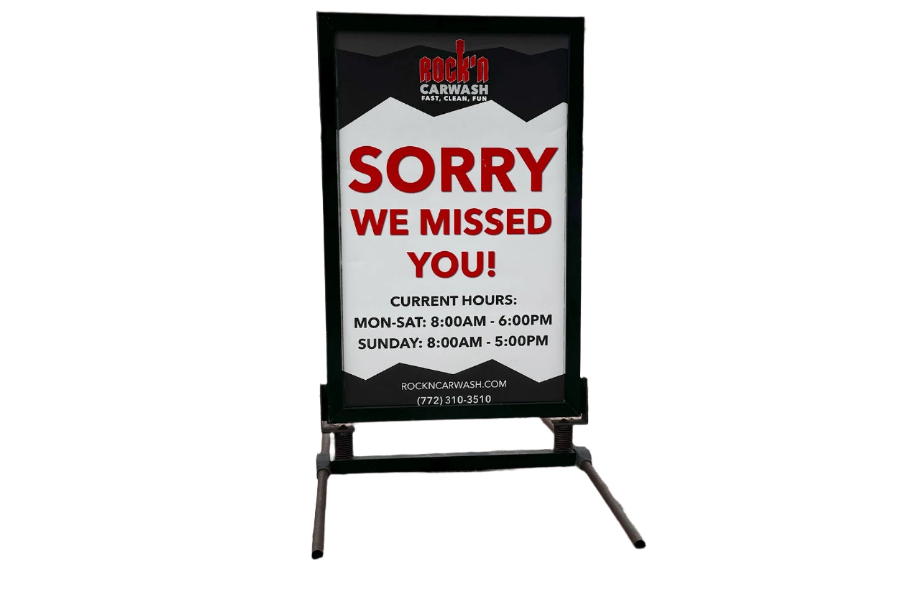 WindGuard Snap Frame Sign