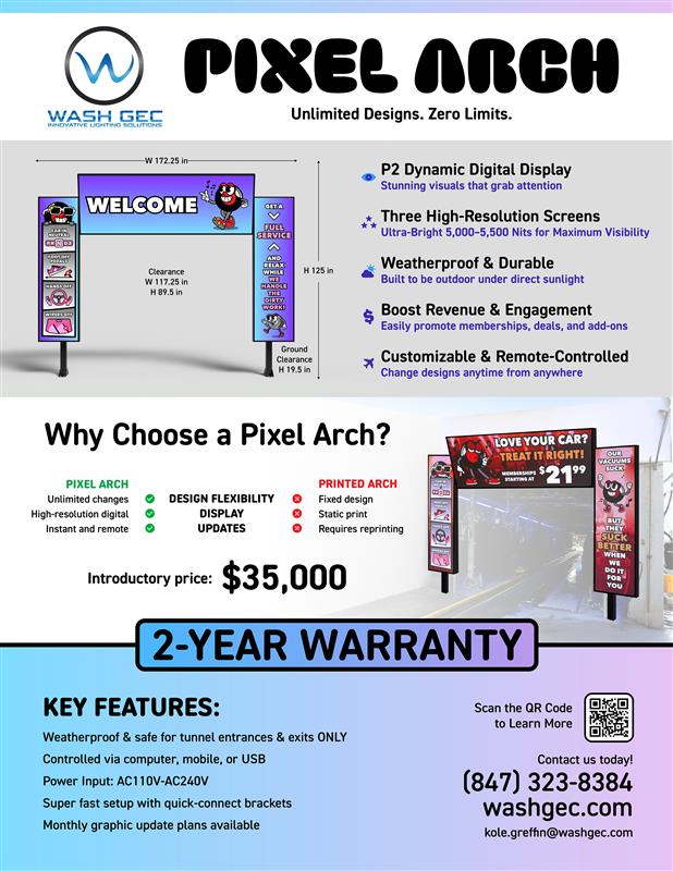 Pixel Arch (Available Exclusively through Distributors)